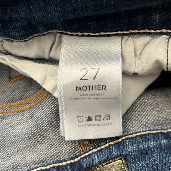 MOTHER Jeans Weekender Fray size 27 - Picture 9 of 12